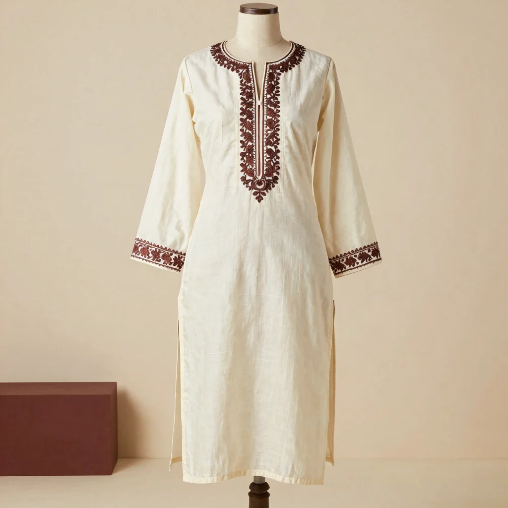 Rosewood Chikankari Kurti